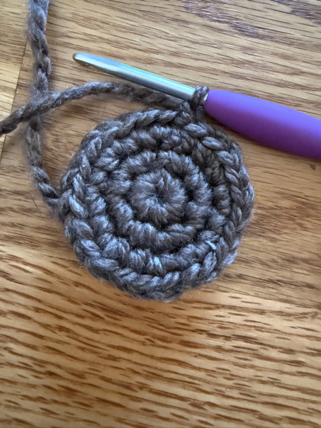 crochet mouse pattern step 7