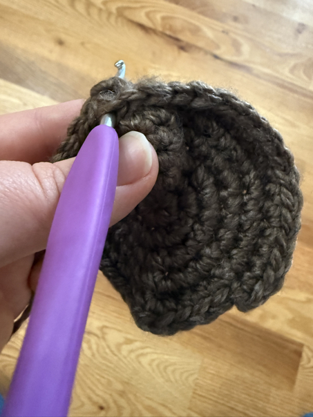 crochet mouse pattern step 9