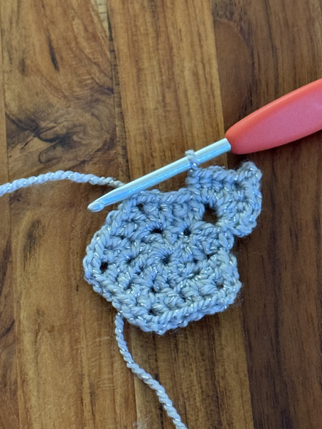 how to crochet a star step 5