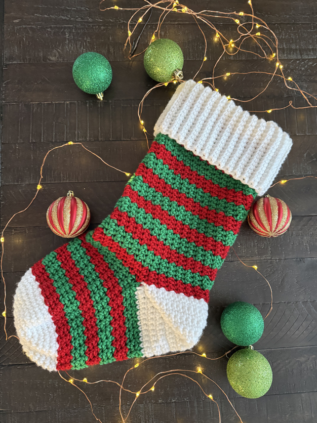 Crochet Christmas Stocking Pattern
