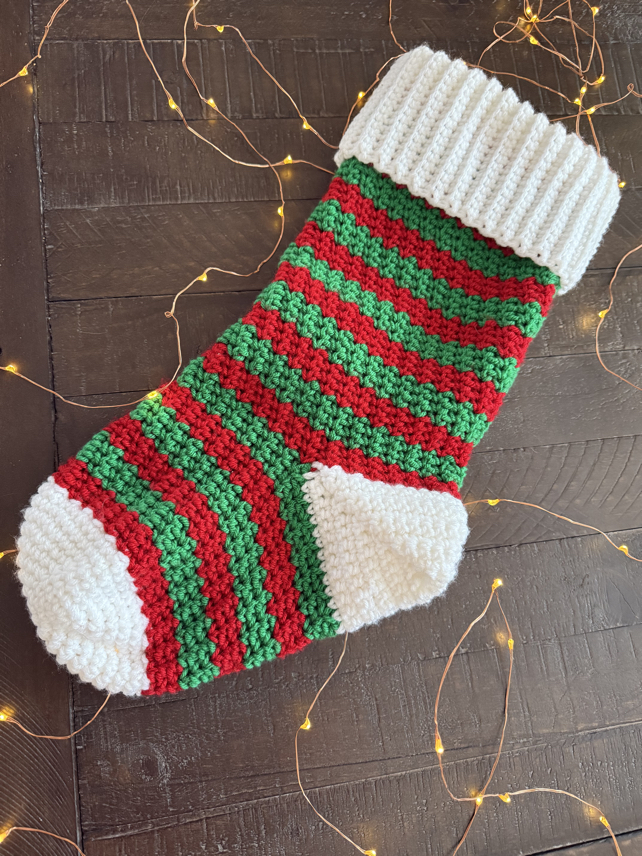 Crochet Stocking Pattern for Christmas
