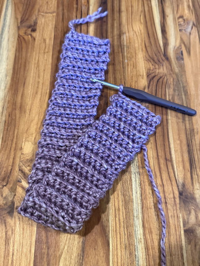 chunky beanie crochet pattern step 3
