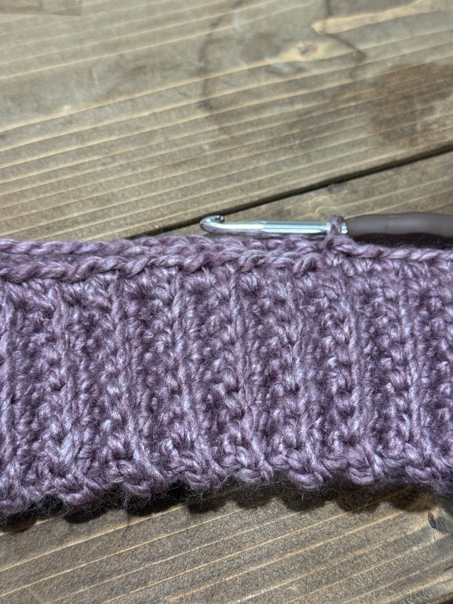 chunky beanie crochet pattern step 4