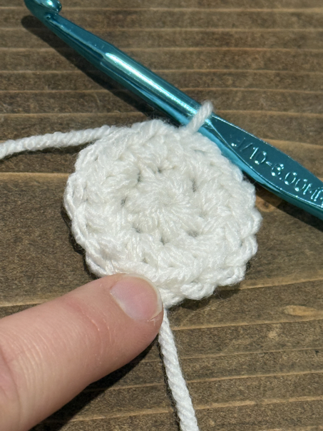 crochet stocking pattern step 2