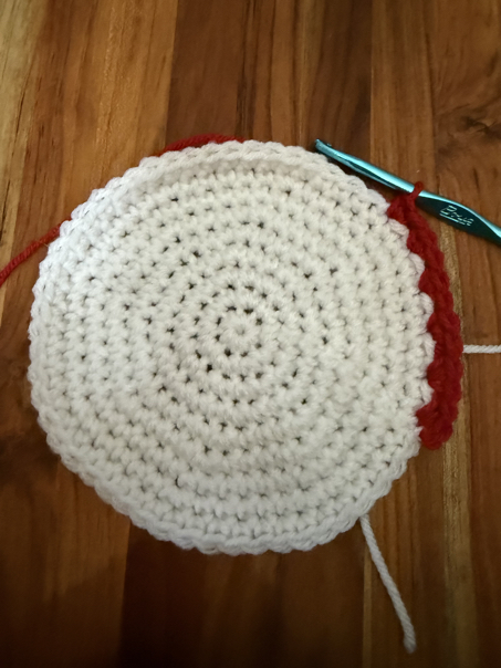 crochet stocking pattern step 5