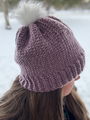 easy crochet beanie with chunky yarn