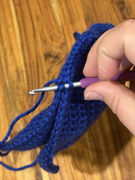baby mittens step 7