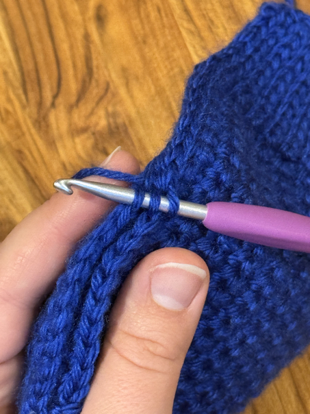 baby mittens step 8