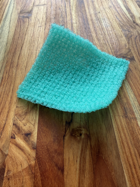 crochet dirty dish scrubby