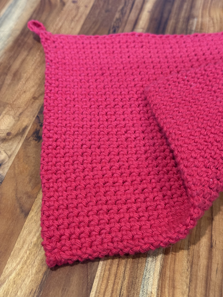 double thick crochet potholder pattern