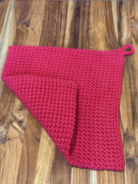 easy crochet potholder pattern