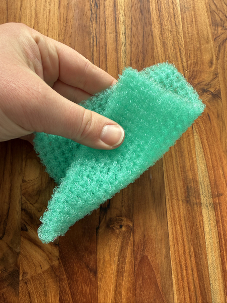 easy thermal stitch kitchen dish scrubby