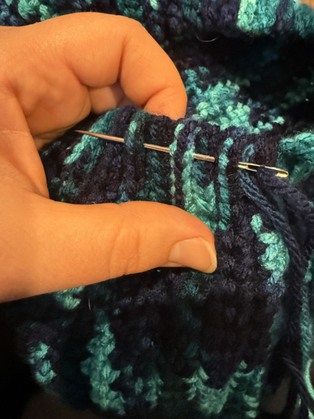 mens crochet hat step 10