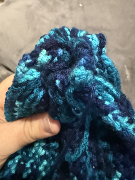 mens crochet hat step 11