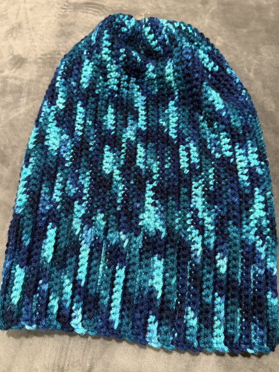 mens crochet hat step 13