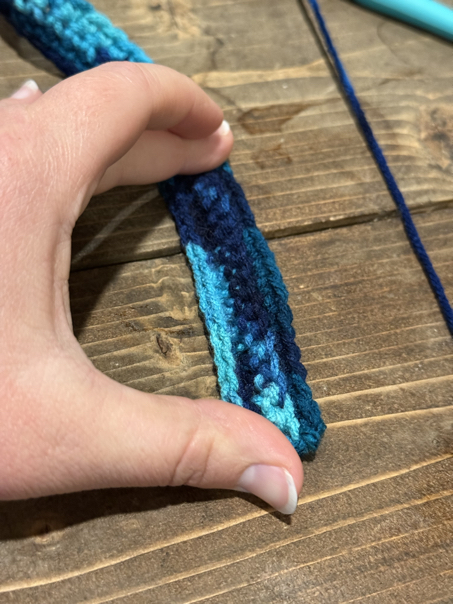 mens crochet hat step 2
