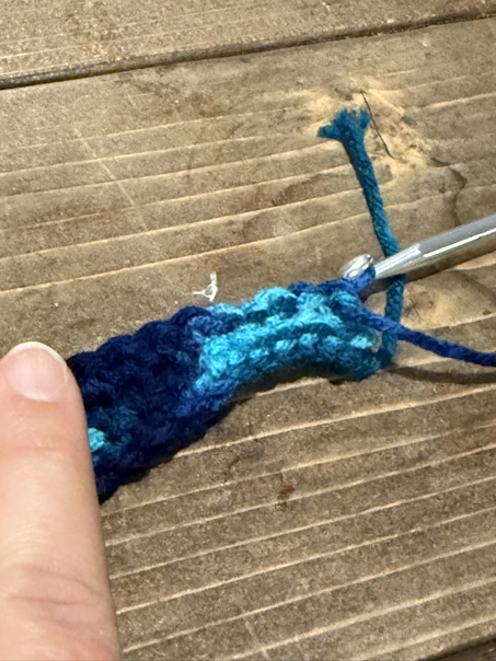 mens crochet hat step 3