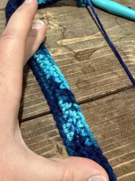 mens crochet hat step 4