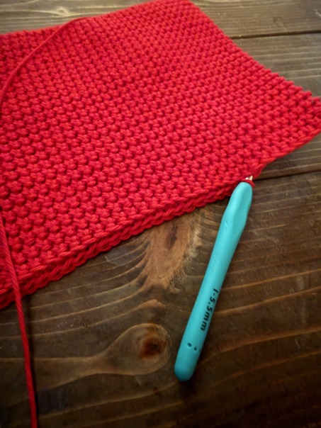 thermal stitch potholder step 7