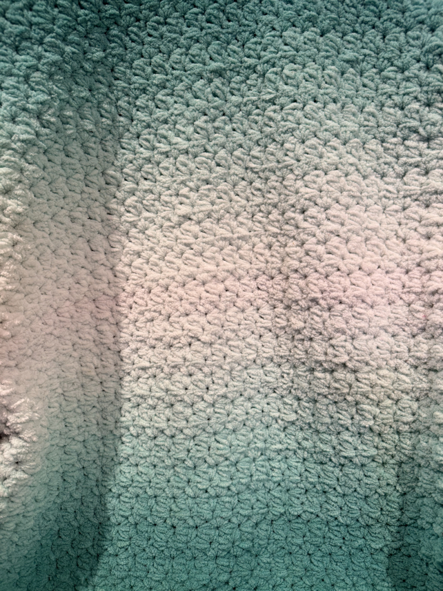 blanket stitch single and half double