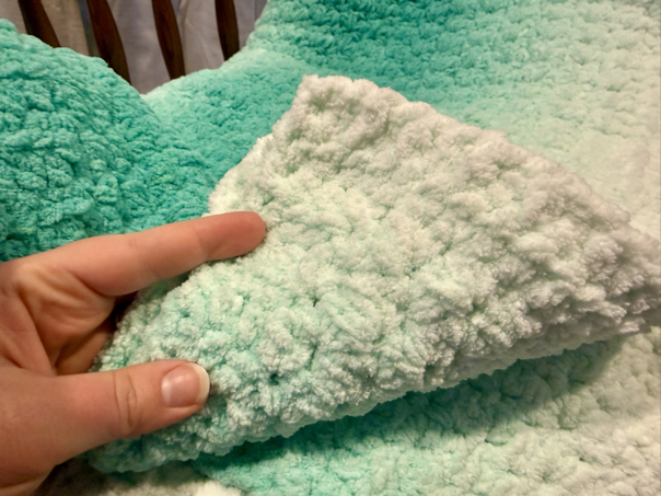 free crochet pattern for a single and half double blanket