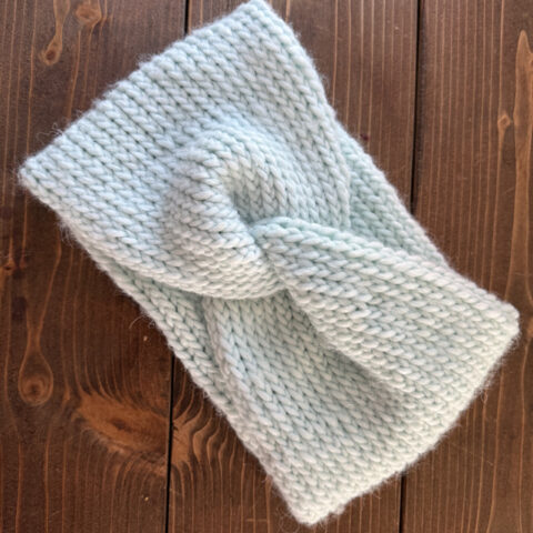 knit winter headband pattern