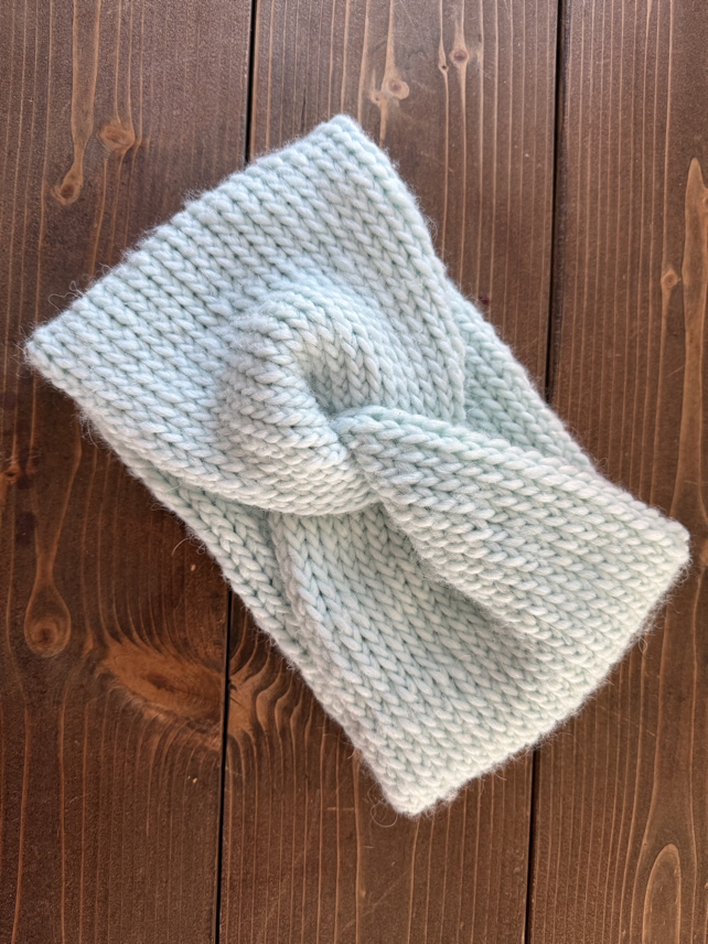 knit winter headband pattern
