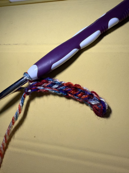 basic crochet hat pattern step 2