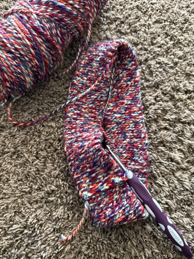 basic crochet hat pattern step 6