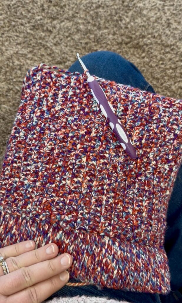basic crochet hat pattern step 8