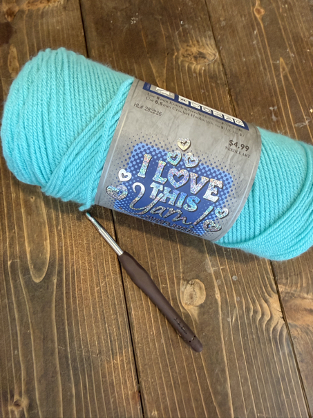how to crochet a baby hat for beginners step 1