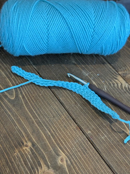 how to crochet a baby hat for beginners step 3