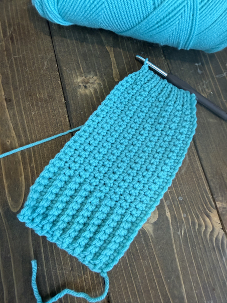 how to crochet a baby hat for beginners step 4