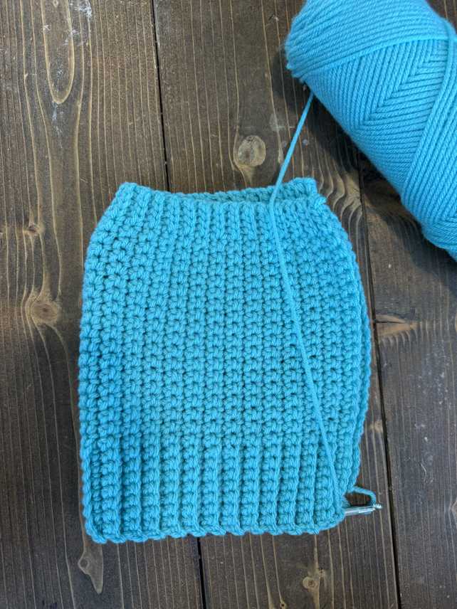 how to crochet a baby hat for beginners step 5