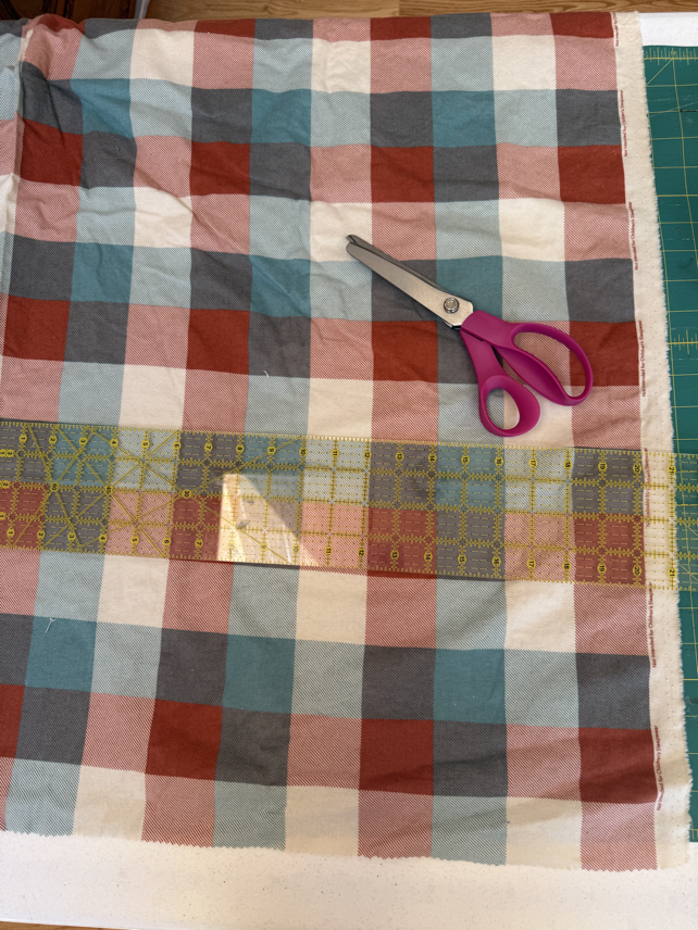 how to make a gathered skirt without a pattern step 1