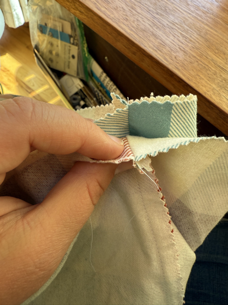 how to make a gathered skirt without a pattern step 14