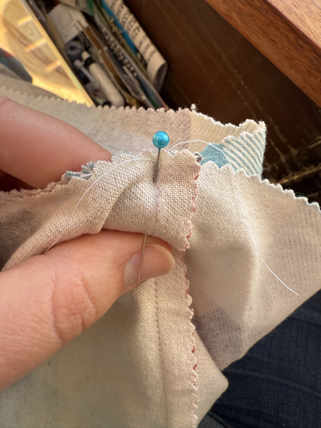 how to make a gathered skirt without a pattern step 15