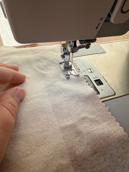 how to make a gathered skirt without a pattern step 3