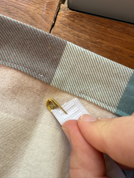 how to make a gathered skirt without a pattern step 9