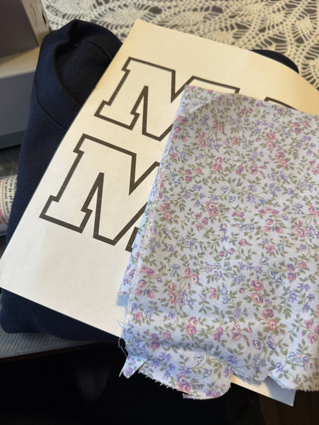 how to make an applique step 1