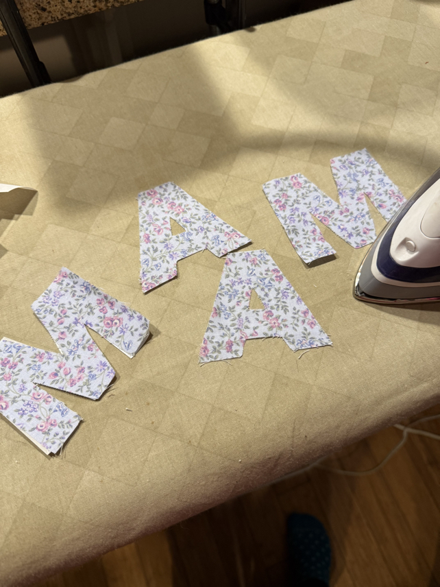 how to make an applique step 5