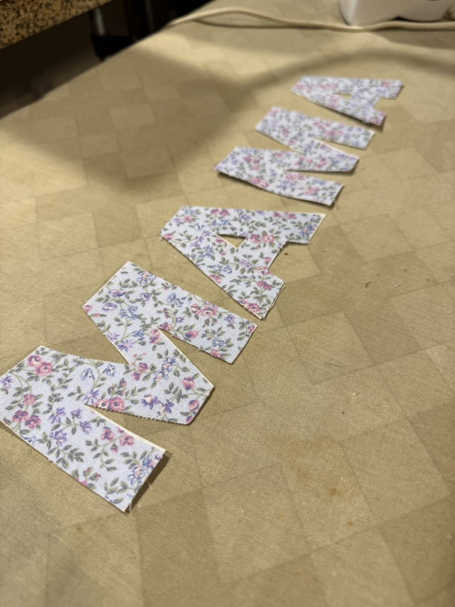 how to make an applique step 8