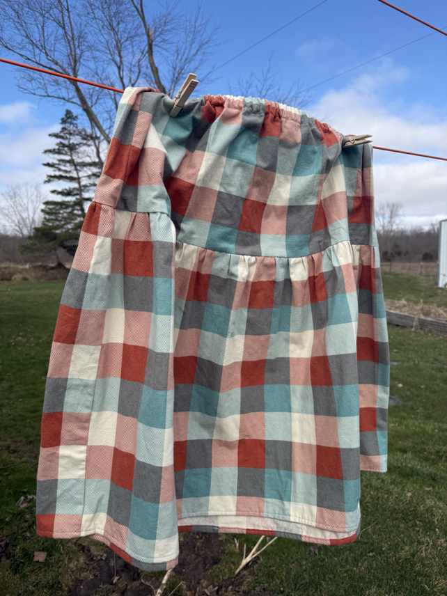 how to sew an easy skirt