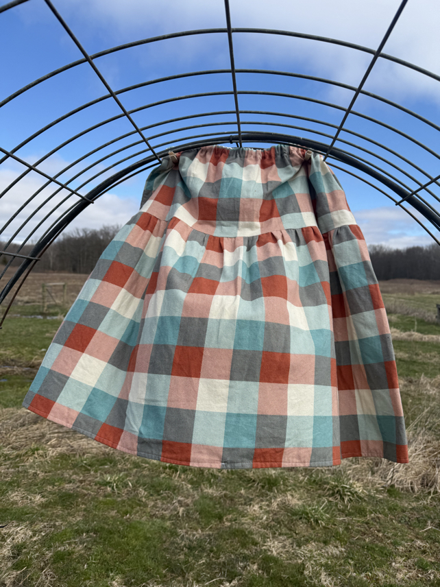 pattern free skirt sewing tutorial