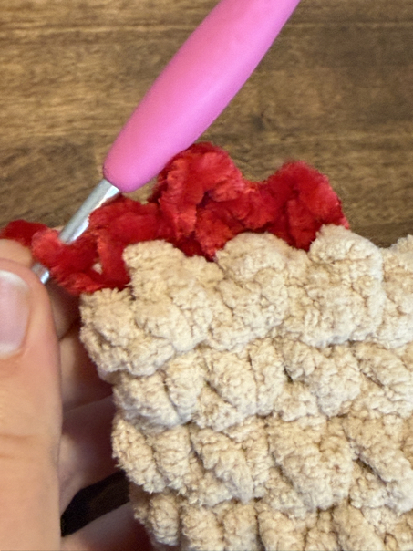 chicken comb step 8