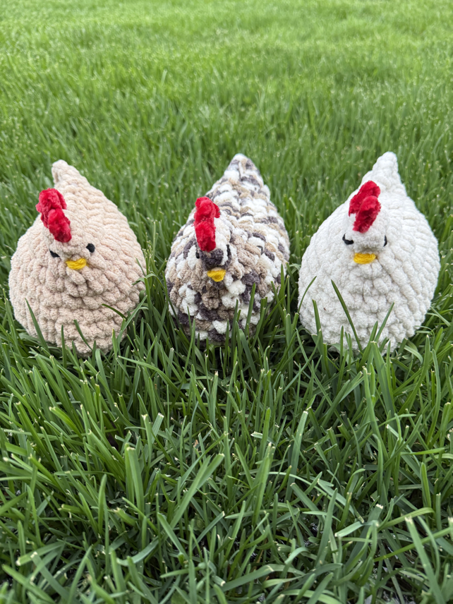crochet chicken gathering