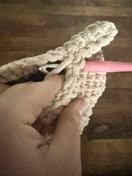 how to crochet a chicken step 7