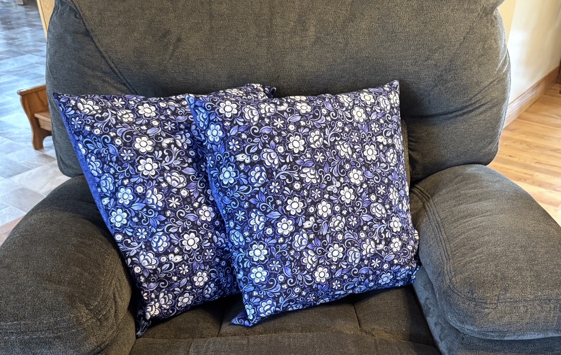 how to make easy envelope pillow cases