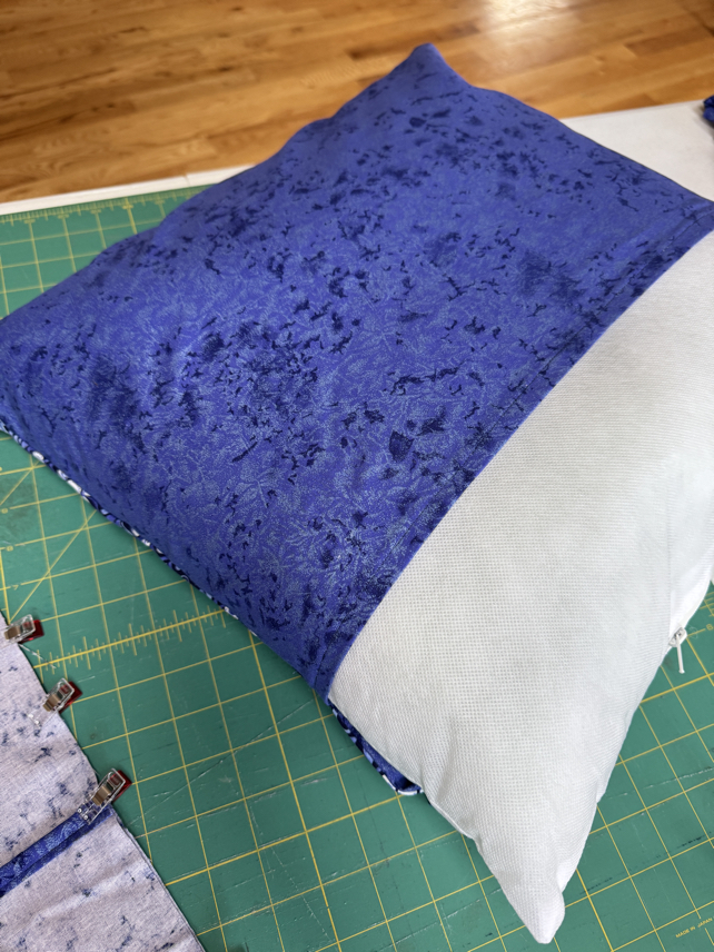 how to sew an envelope pillow cover step 11