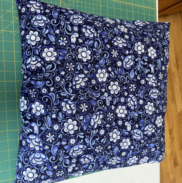 how to sew an envelope pillow cover step 13